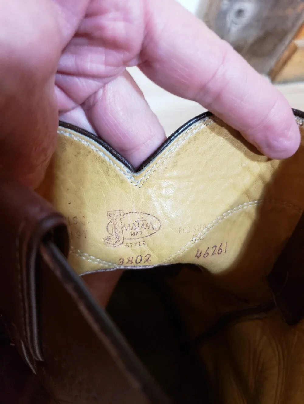 Justin Boots excellent vintage